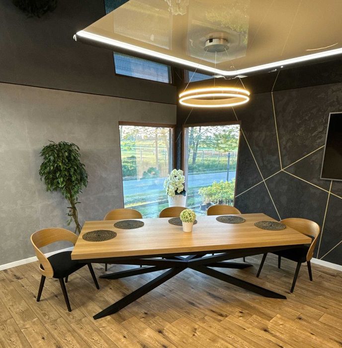 Stół Pająk metalowe nogi 160x90 rozkładany / Różne wymiary / kolory