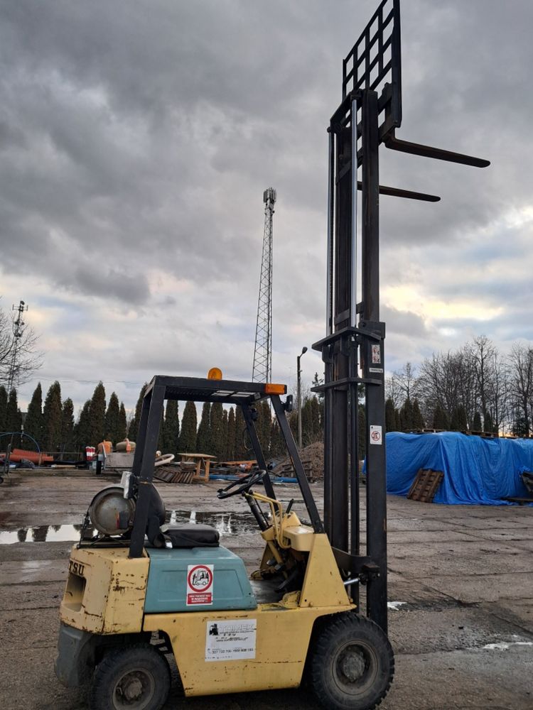 Wózek widłowy z UDT Komatsu FG14 LPG 1,5t 4M UDT silnik TOYOTA 4P FVAT
