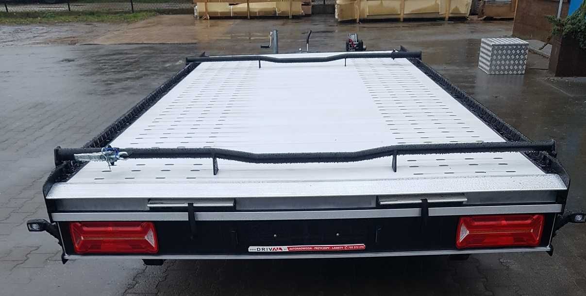 Laweta aluminiowa - platforma 5 x 2,1 DMC 3000 kg.