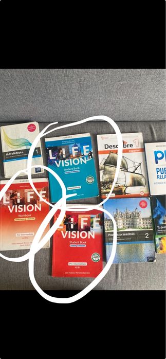 Podręczniki 1 i 2 klasa liceum nowe i używane