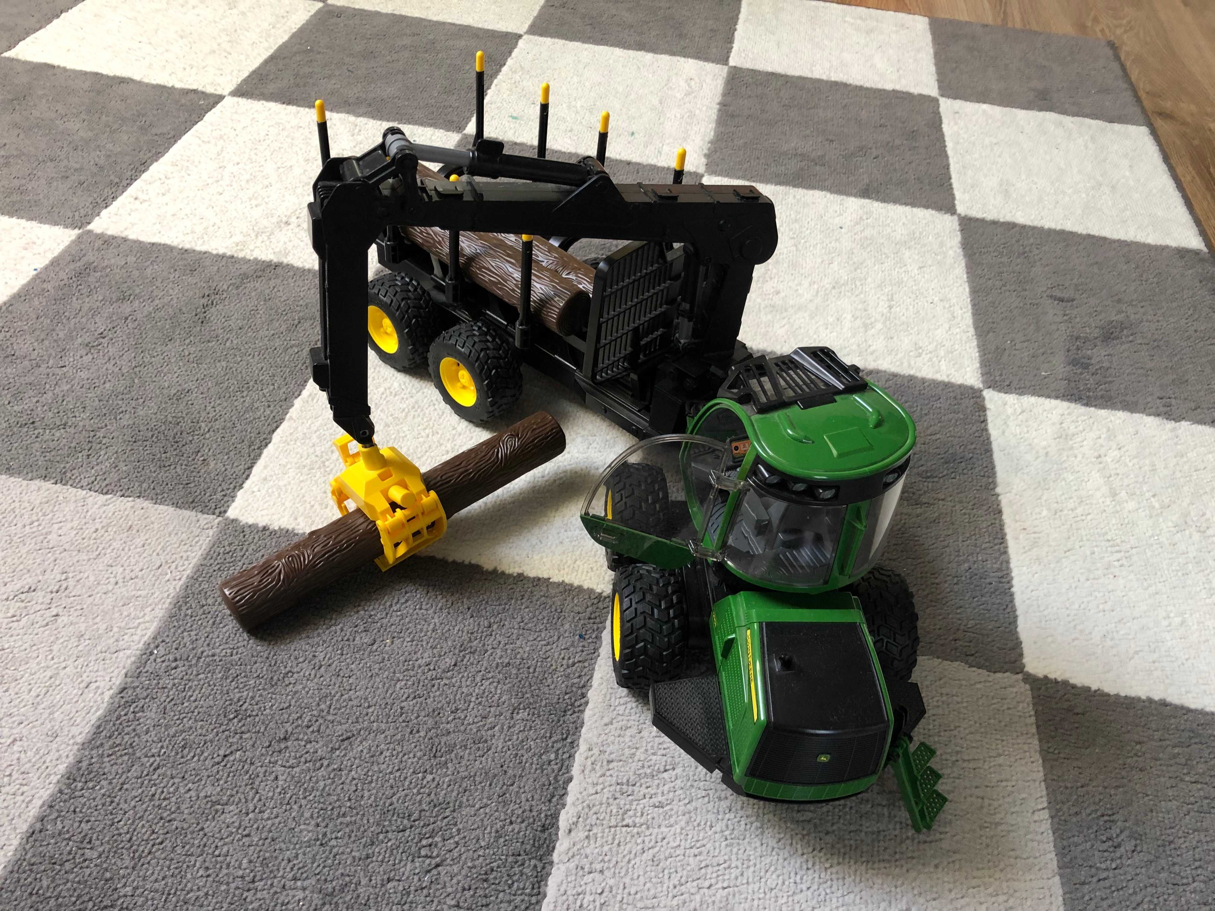 Bruder 02133 Ładowacz John Deere z chwytakiem