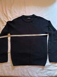 Sweter S/M ciemny szary