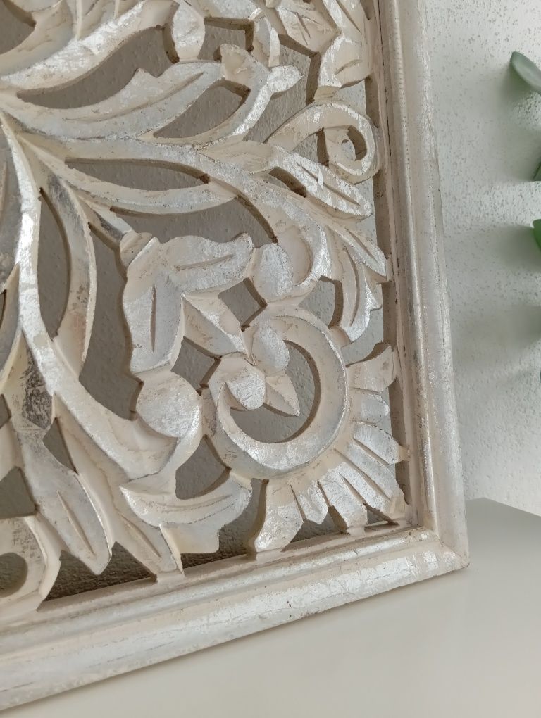 Tela de madeira decorativa