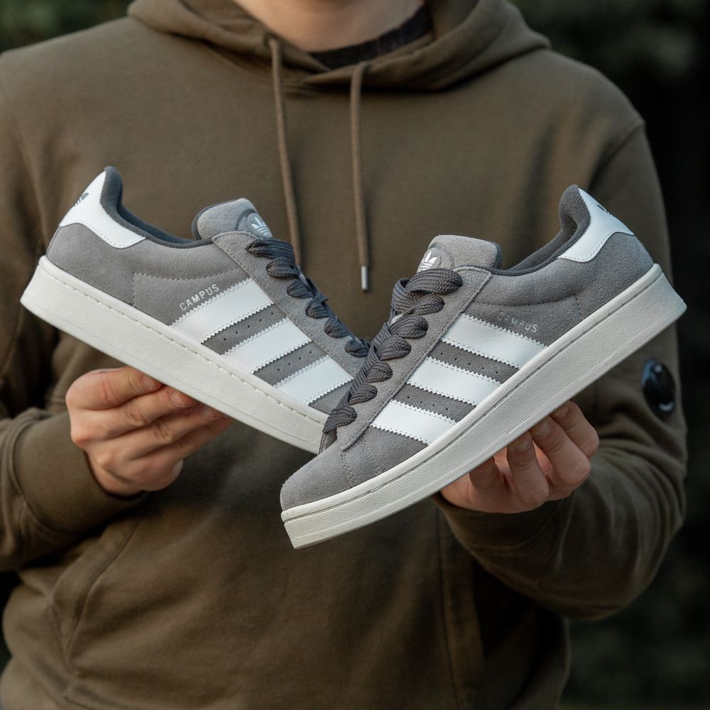 Кроссовки Adidas Campus Grey\White