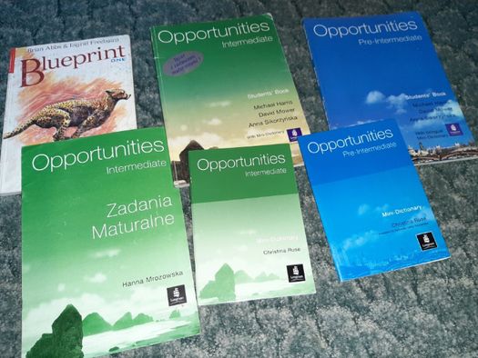 Opportunities, Blueprint podręczniki + słowniczki