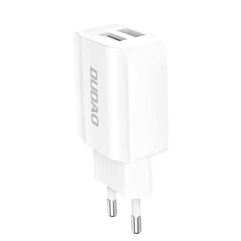 Ładowarka Sieciowa Dudao A2EU 2x USB 2,4A kolor: biały