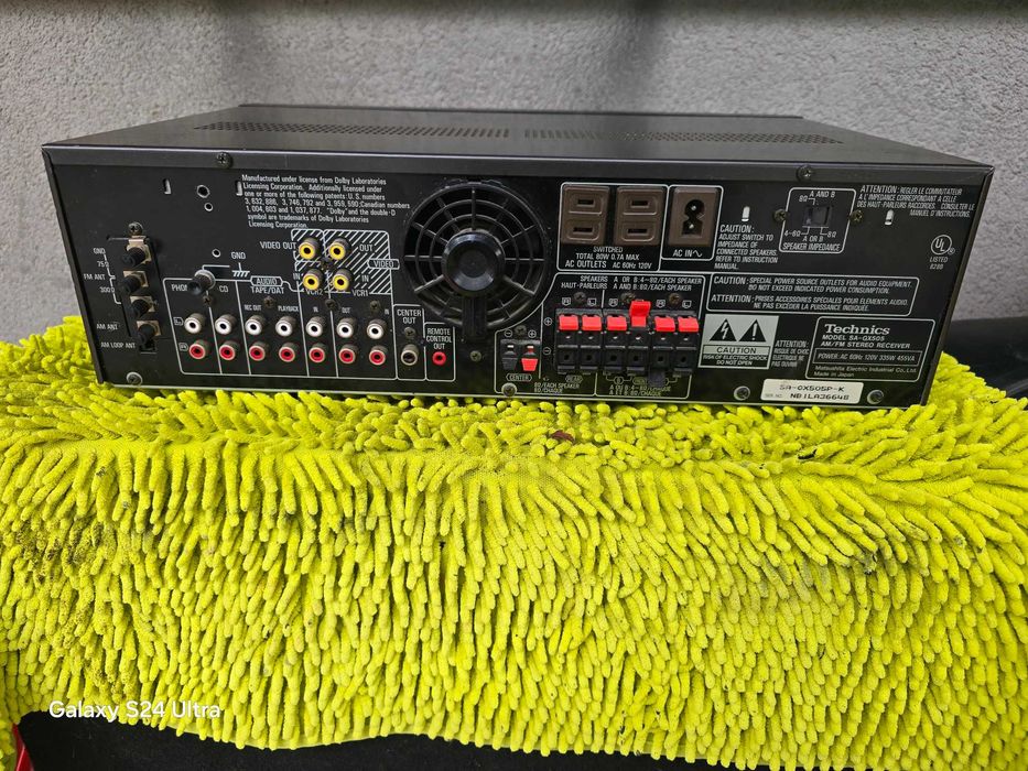 amplituner technics sa-gx505  120v