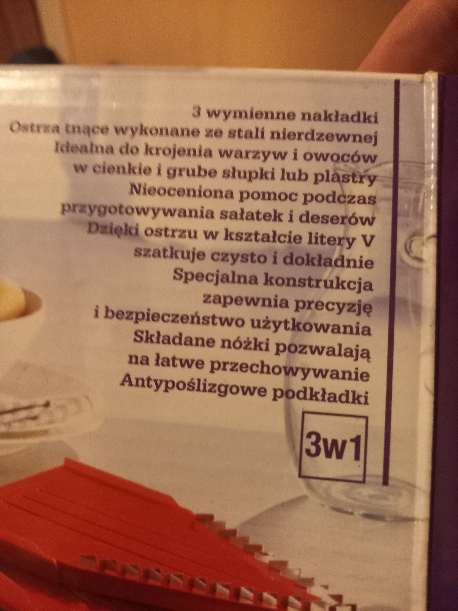 Szatkownica do warzyw rę polskaczna -ostrze nierdzewne