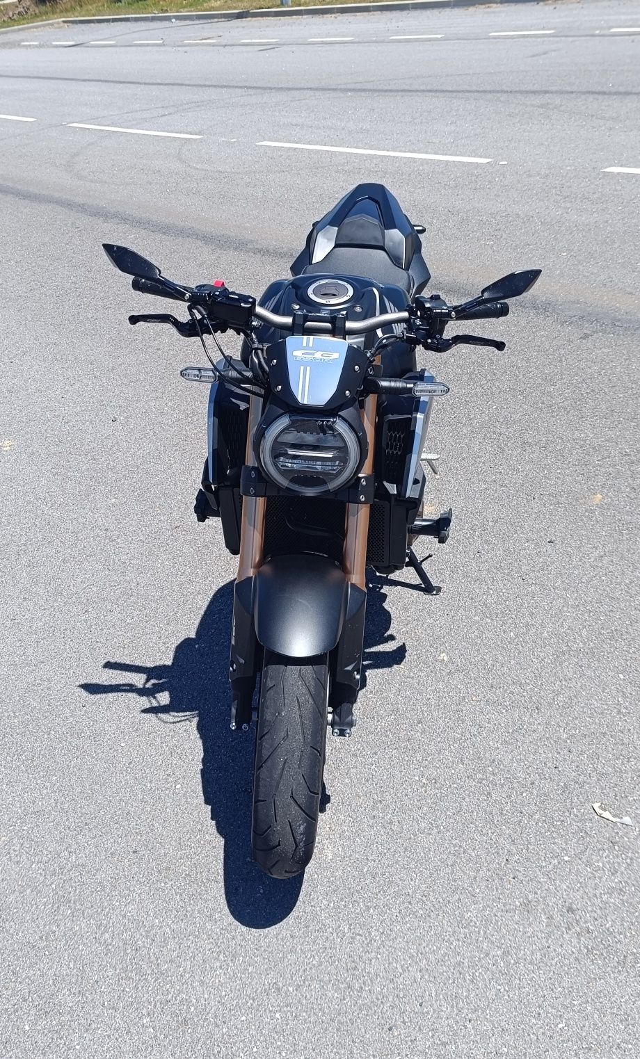 Honda CB 650R full power