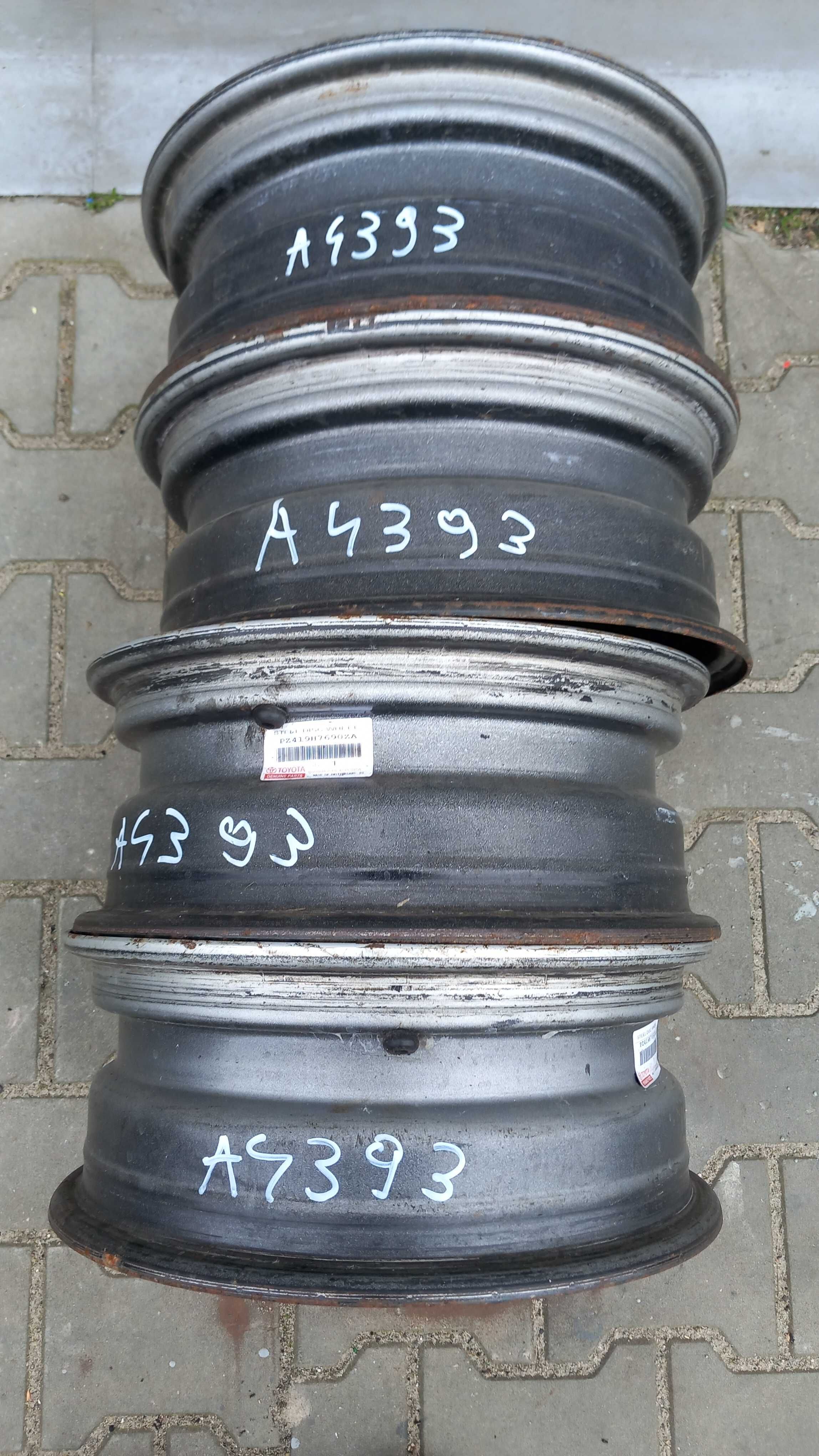 Felga stalowa 5,5Jx15   6x139,7 (A4393)