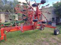 Zgrabiarka 2- karuzelowa KUHN 7301 do środka