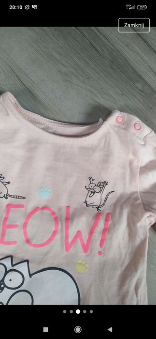 Bluzka Reserved 74 cm