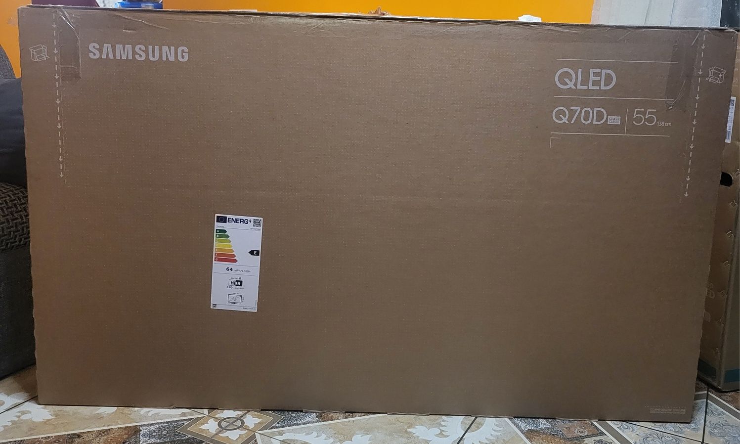 Телевізор 55 Samsung Qled Q77D 120 Hz якість бомба