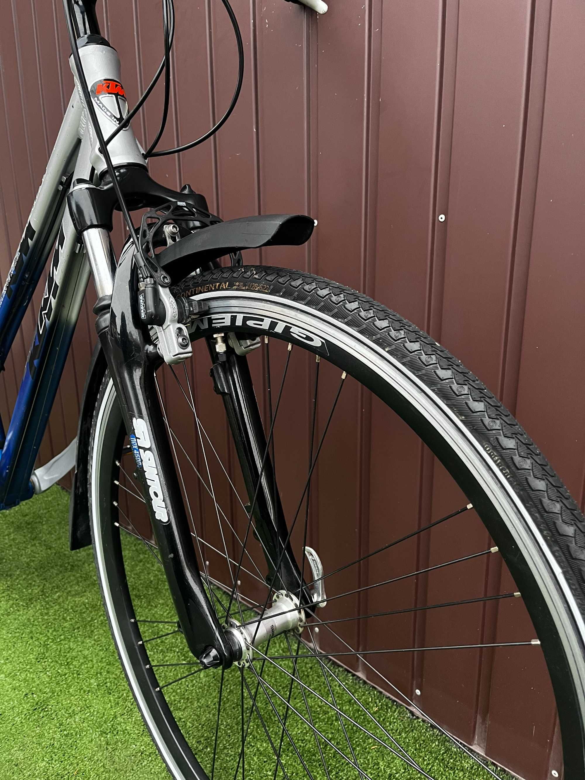Rower KTM AVENTO CROSS/alu./amor.-blokada/Shimano DEORE LX/koła 28"