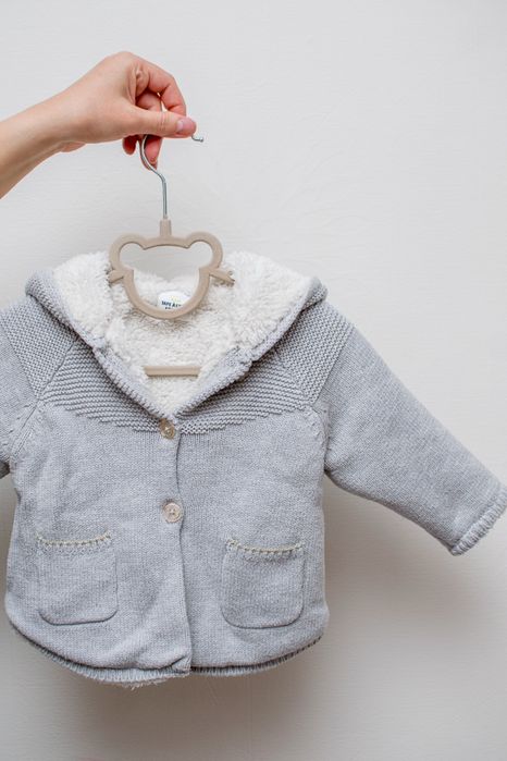 Осіння куртка (шубка) кофтинка 6 міс. 68 см Zara hm