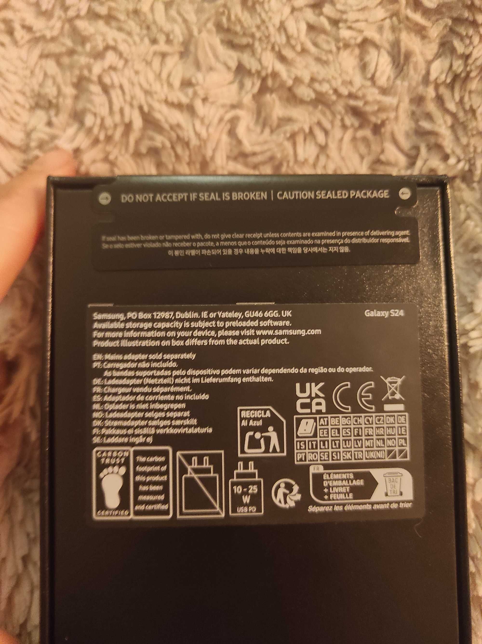 Samsung Galaxy S24 256GB - Onyx Black
