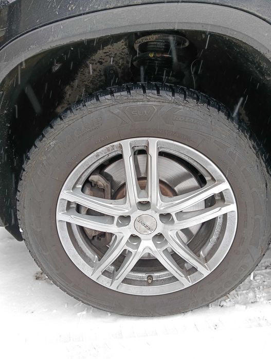 AluFelgi i opony zimowe 215/65R17 skoda vw
