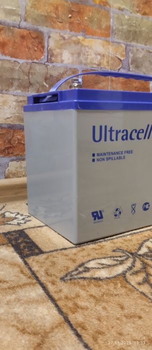 Акумулятор гелевий 12В.100А.