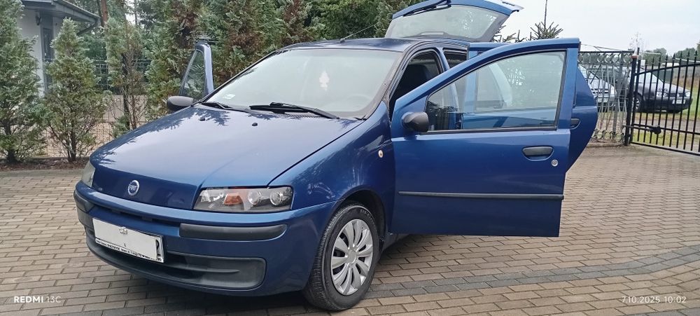 Fiat Punto 1.2 benz+Wspomaganie Kierownicy CITY+Radio CD z MP3!