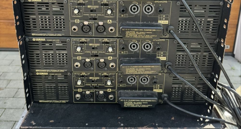 Yamaha p7000s, 2x1600w/2ohm, 2x950/4, 2x650/80hm