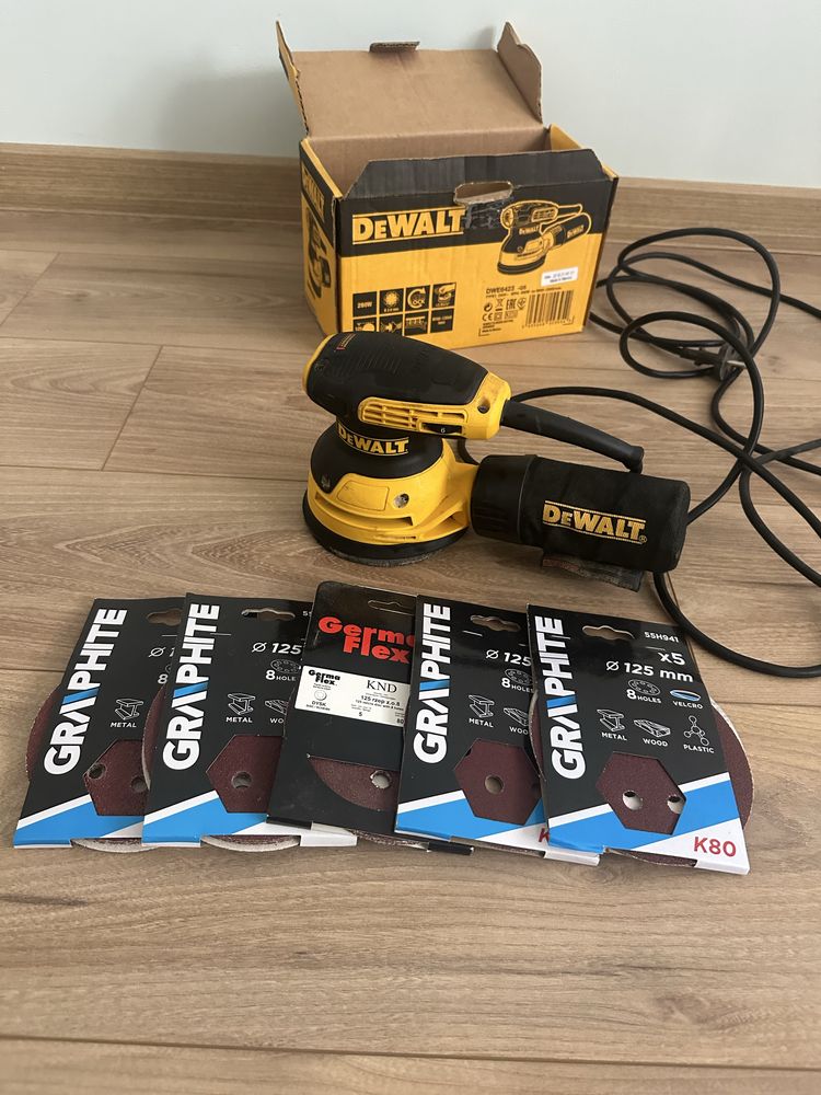 Sprzedam szlifierkę mimośrodową DEWALT DWE 6423