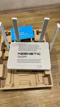 Продам роутер Keenetic Giga KN-1011, WiFi 6 на гарантии