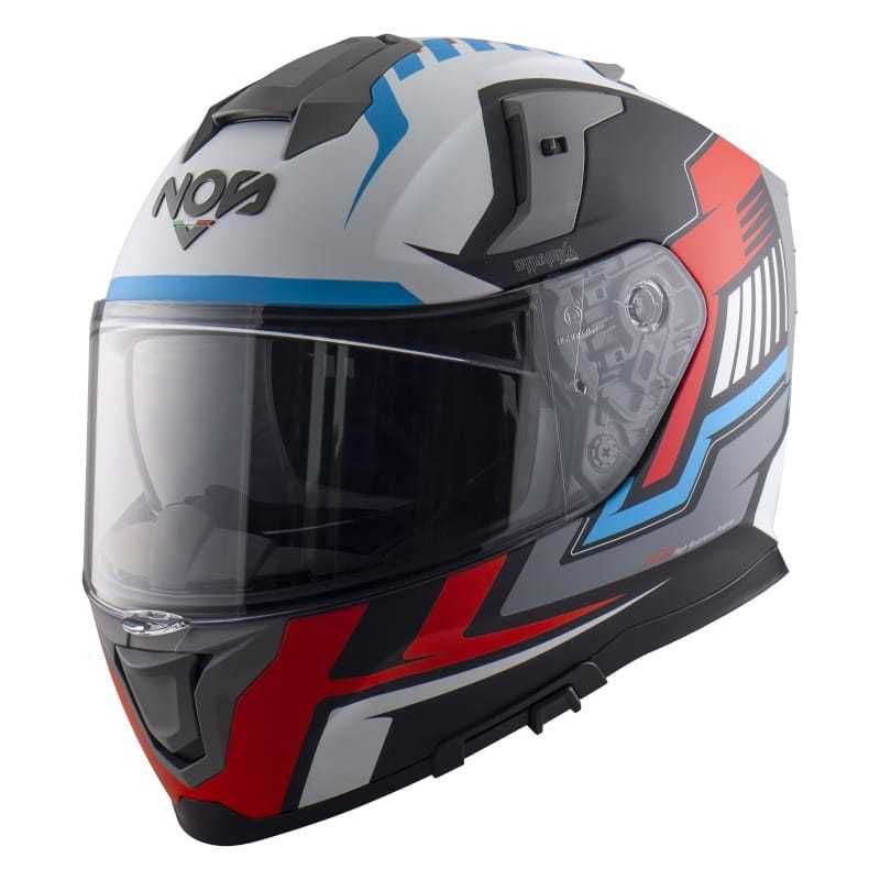 Kask Integralny NS-10, kask motocyklowy z blendą