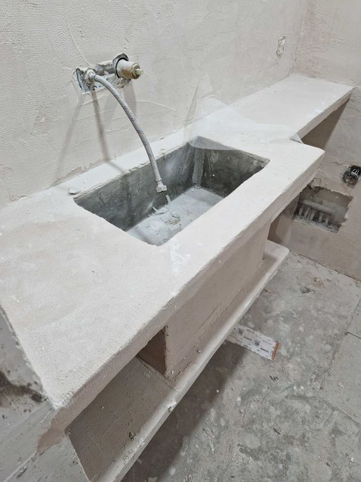 REMODELAÇÕES. Aplicação de micro cimento e resina epóxi.