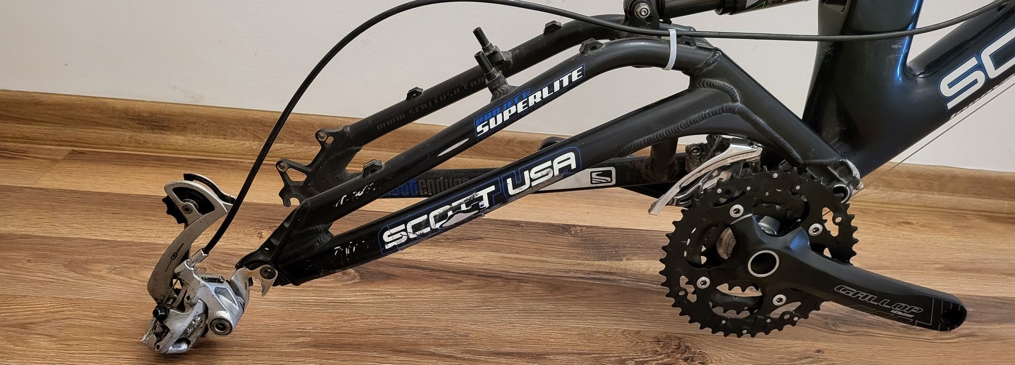 Scott USA carbon zestaw