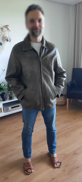 Kurtka skórzana z podpinką