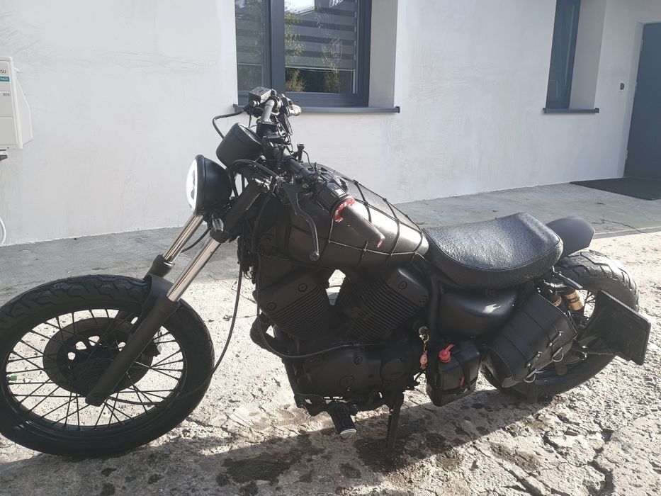 Bobber Virago, czarny mat, zamiana na terenowe