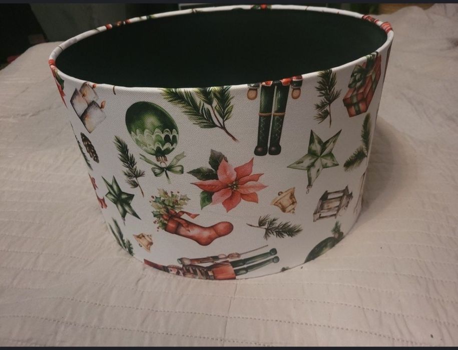 Abażur świąteczny ozdoba na święta dziadek do orzechów