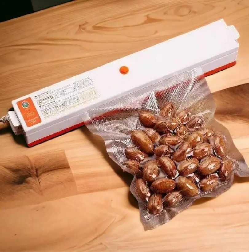 Вакууматор с пакетами 10 шт для длительного хранения продуктов