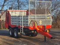 Koła/tandem/adapter poziomy 2xślimak/rozrzutnik obornika JOLMET 6t