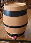 Barril Rústico para Box de vinho 5L