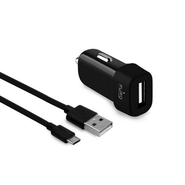 Uniwersalna ładowarka samochodowa z kablem micro USB 100 cm