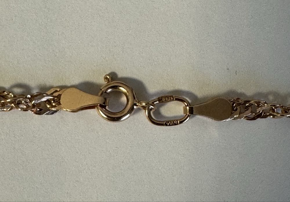 Золотая цепь с кулоном 8,0 грамма