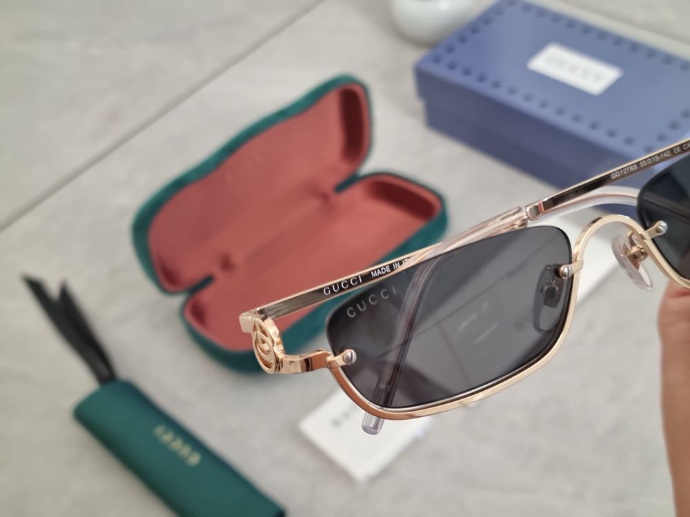 Okulary Przeciwsloneczne Filtr UV Zestaw Sloneczne Gucci