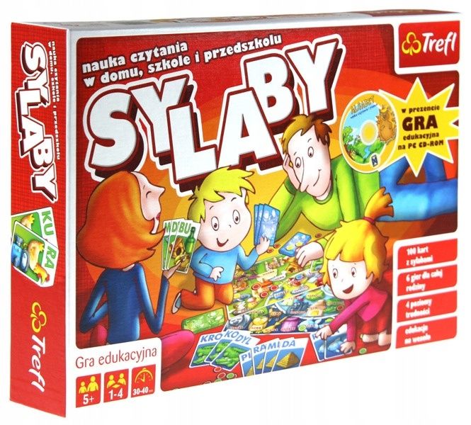 Gra rodzinna "Sylaby" Trefl