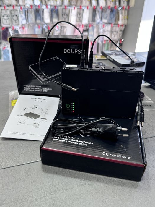 UPS Для роутера DC Інтернет без світла УПС безперебнійник для Wi-Fi