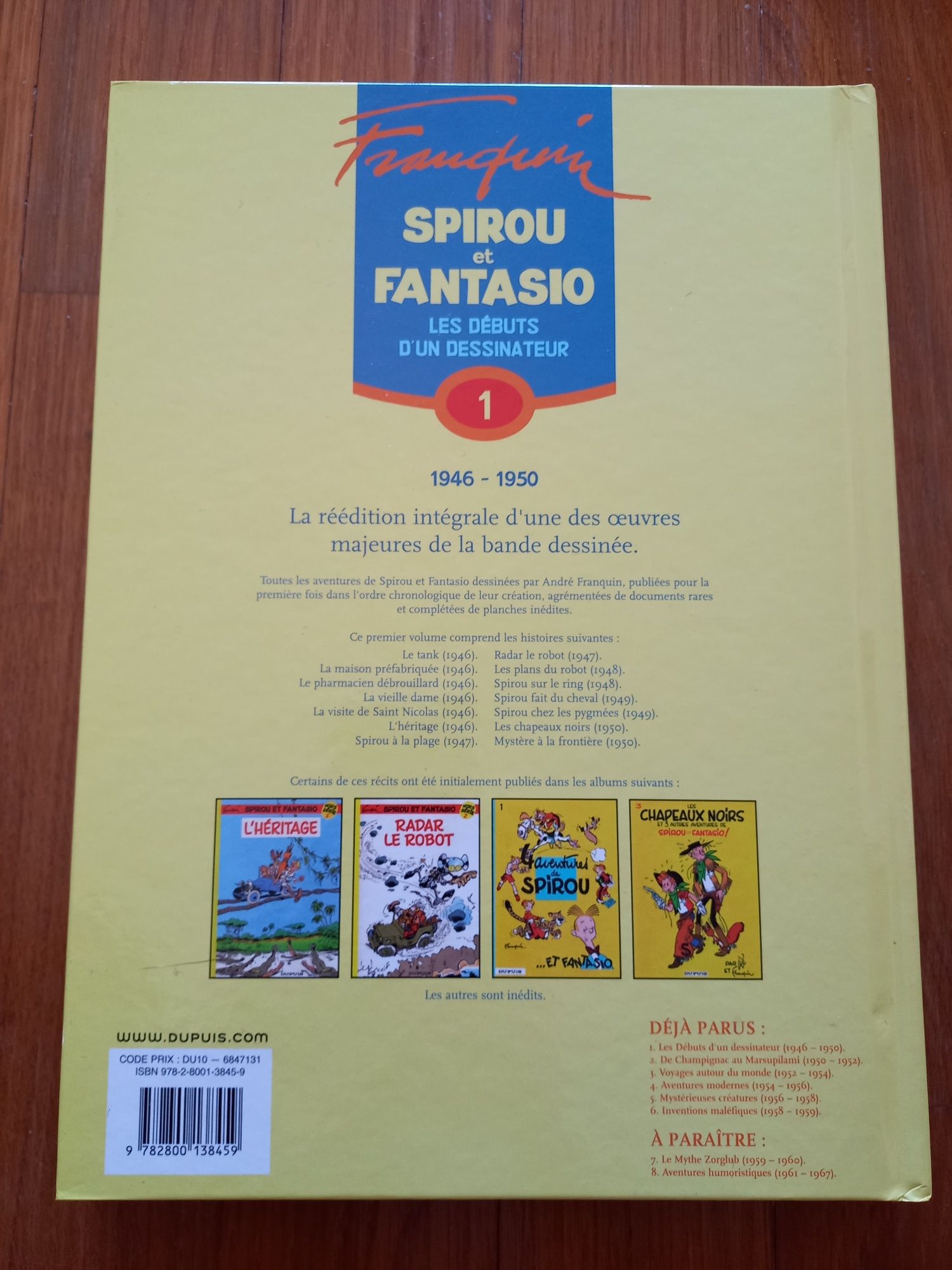 BD Intégrale Spirou et Fantasio