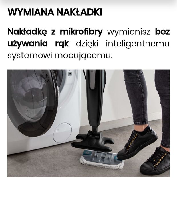 Myjka parowa do podłóg tefal