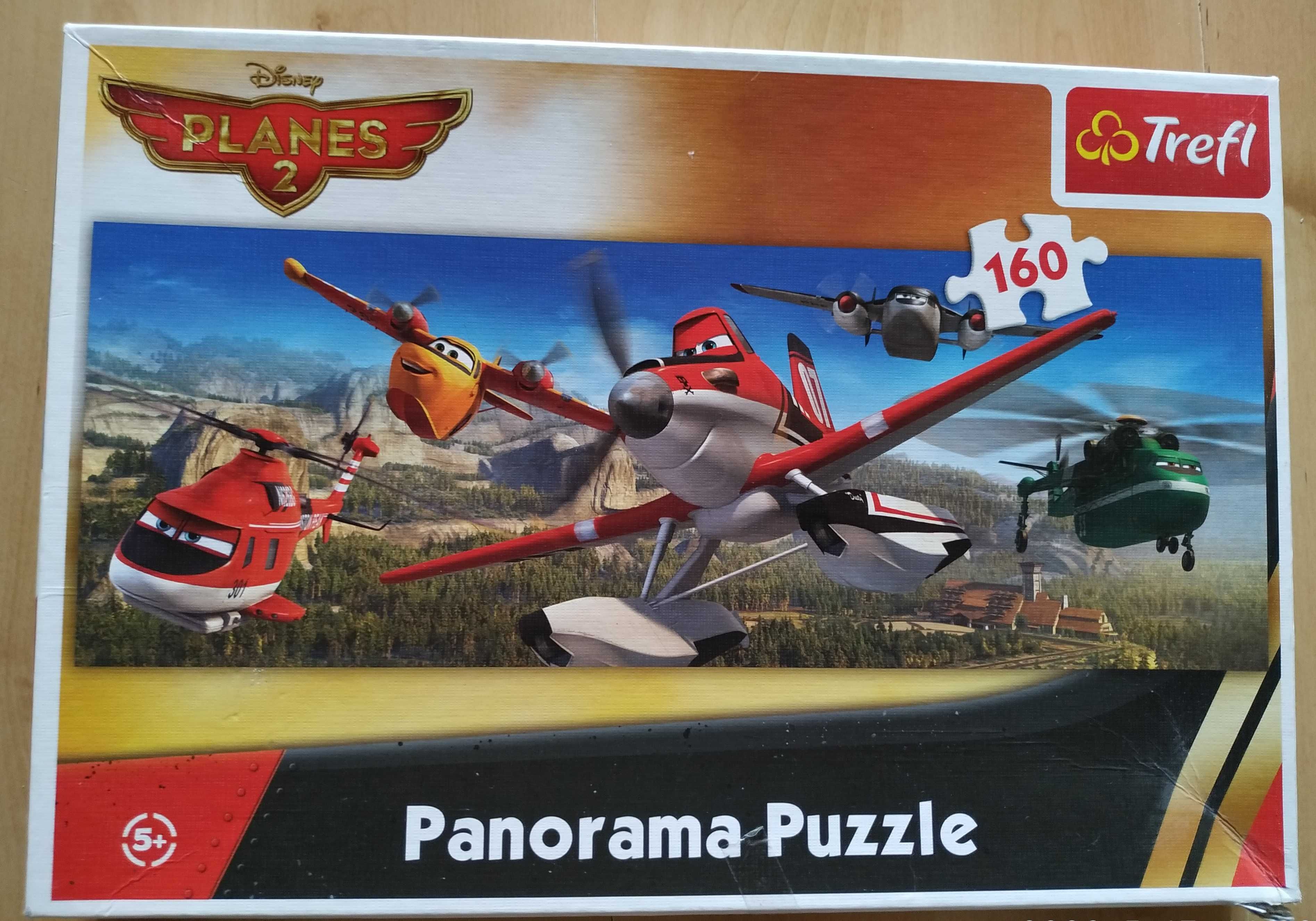 PLANES samoloty Disney-puzzle, książeczki