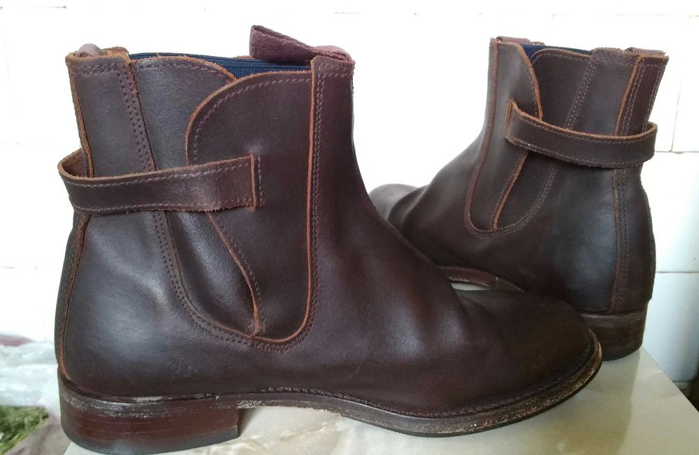 Черевики шкіряні коричневі, 37 р