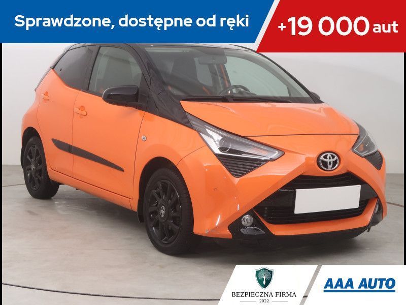 Toyota Aygo 1.0 VVT-i, Salon Polska, Serwis ASO, Automat, Klima, Parktronic