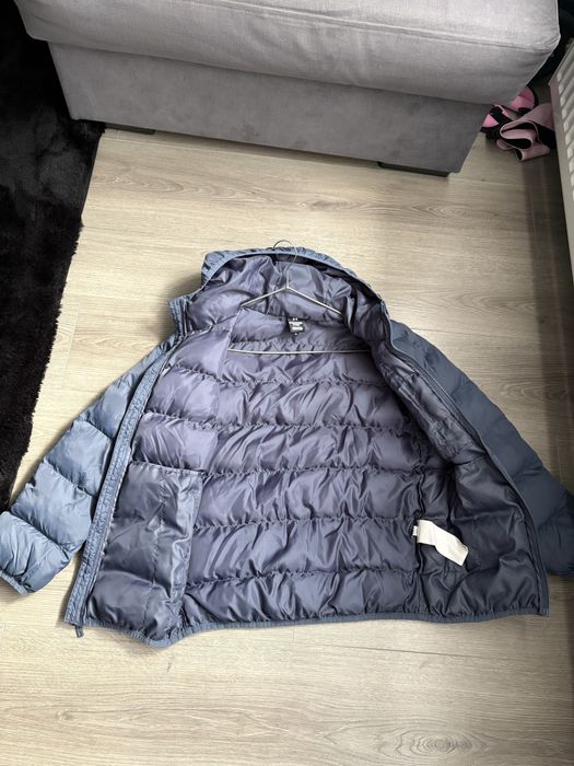 Under Armour szara kurtka pikowana przejsciówka dziecięca 140 146