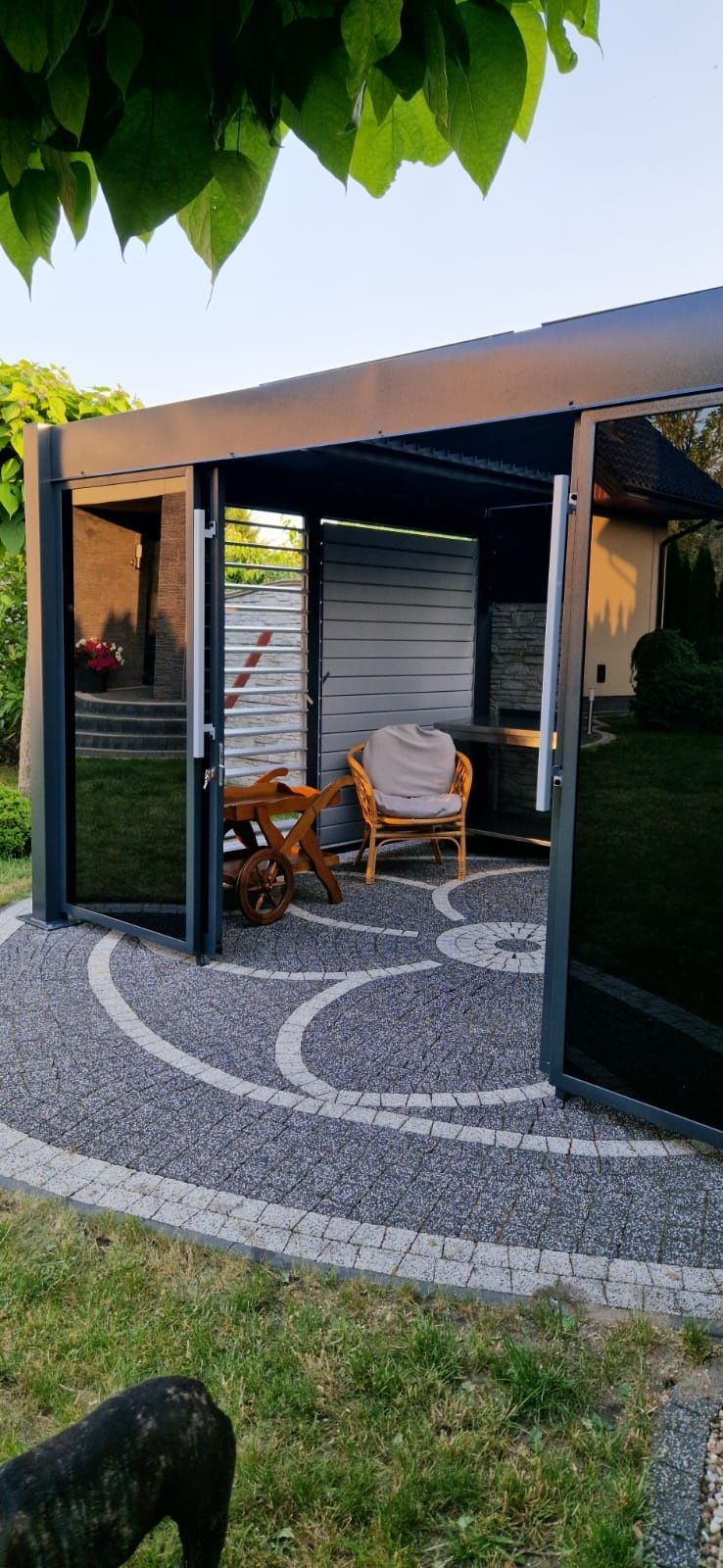 pergola carport altana wiata ogrod zaluzja system szklo szyba