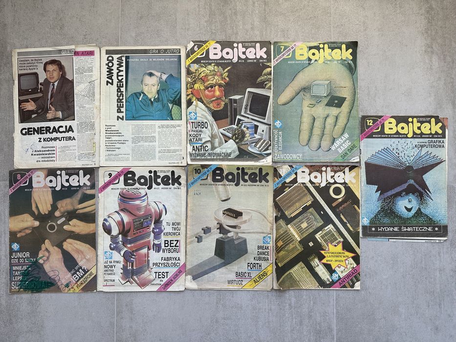 Czasopismo Bajtek - 68 egzemplarzy