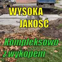 Zbiornik Betonowy Kompleksowo Wykop Deszczówka Szambo Piwniczka