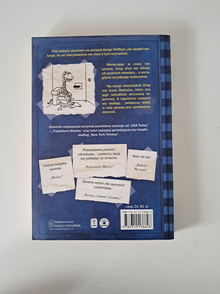 Dziennik Cwaniaczka Rodrick Rządzi Jeff Kinney